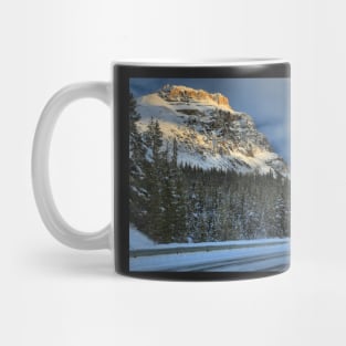 Banff Mountains Sunset Mug